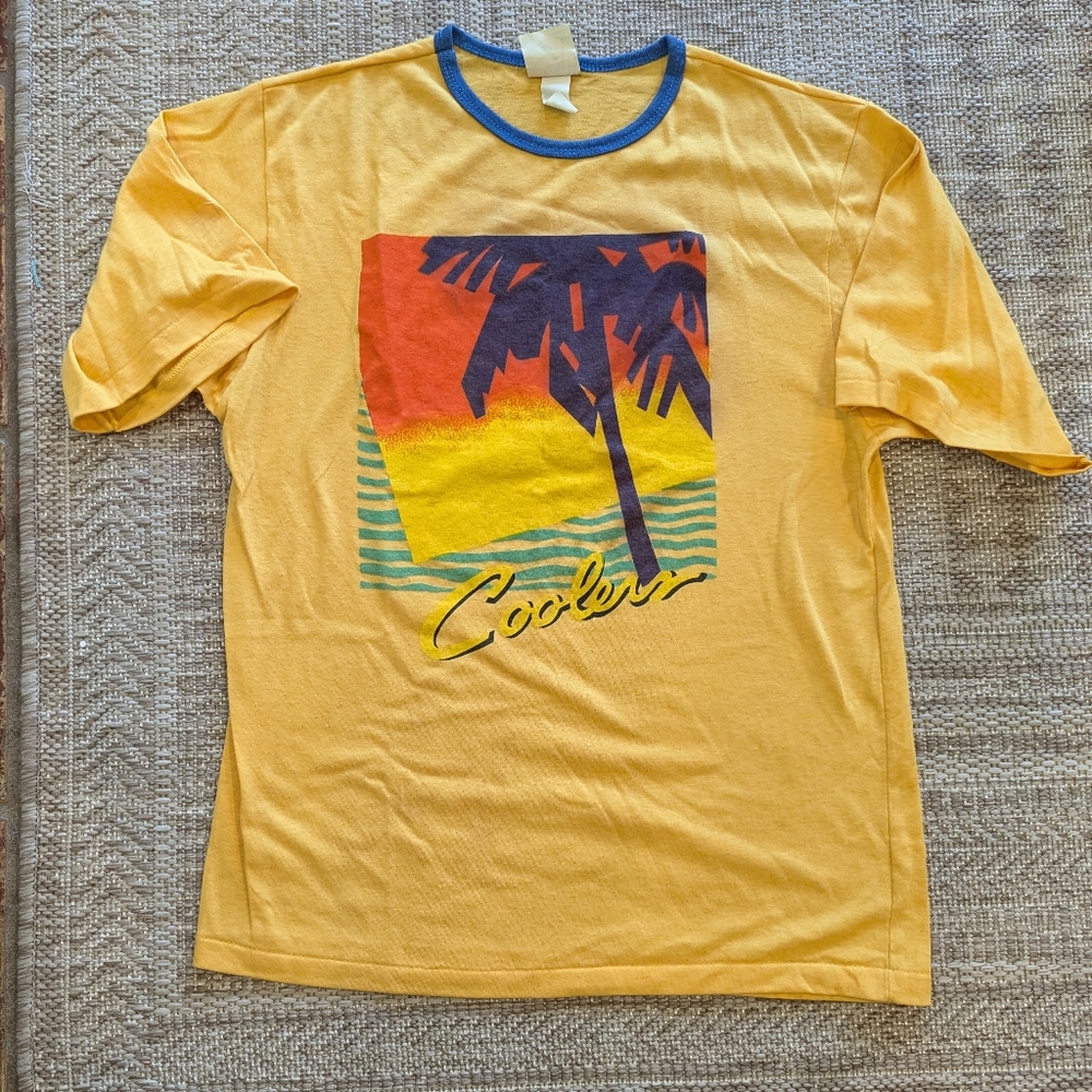 Vintage 80s Wrangler Brand Coolers TShirt